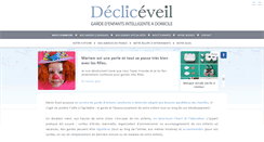 Desktop Screenshot of decliceveil.fr